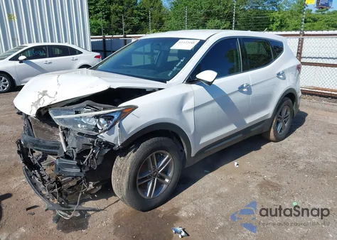 2017 Hyundai Santa Fe Sport 2.4L from USA, damaged, VIN 5NMZTDLB2HH019261
